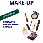 Carnet de Contacts Fournisseurs Make-Up & Cosmétiques Chine