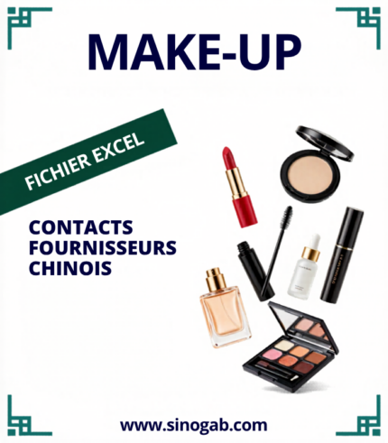 Carnet de Contacts Fournisseurs Make-Up & Cosmétiques Chine