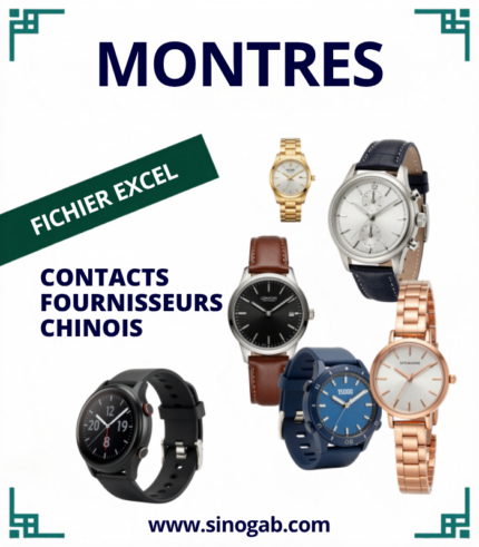 Contacts Fournisseurs Chine – Montres (WhatsApp / WeChat)