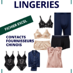 Contacts Fournisseurs Chine – Lingeries (WhatsApp / WeChat)
