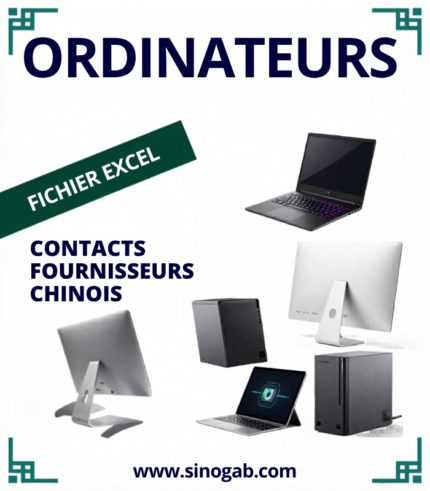 Contacts Fournisseurs Chine – Ordinateurs (WhatsApp / WeChat)