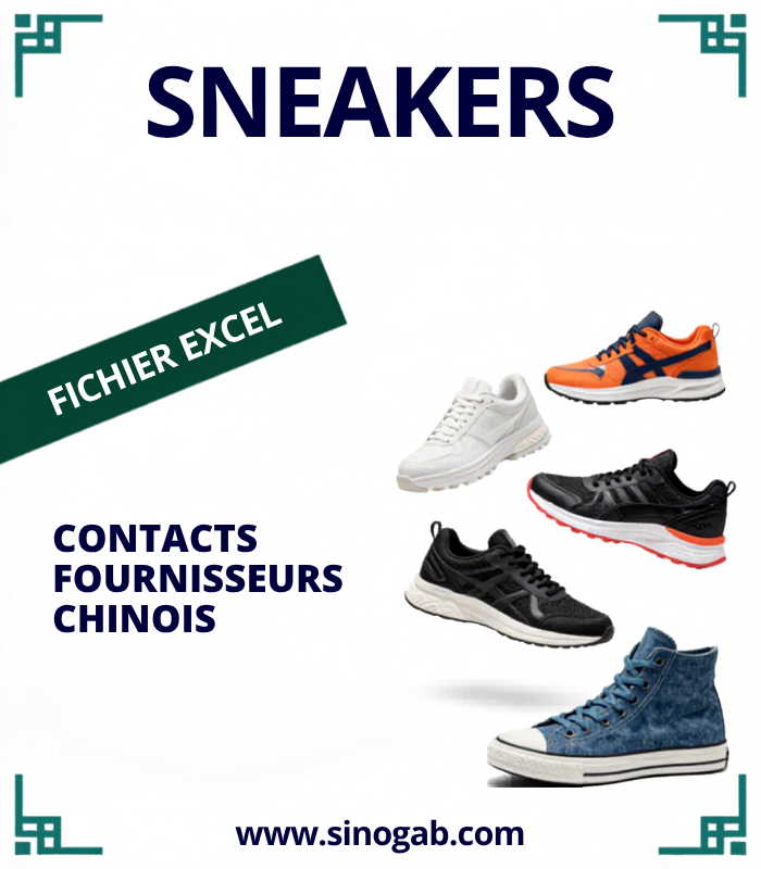 Contacts Fournisseurs Chine – Sneakers (WhatsApp / WeChat)