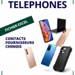 Carnet de Contacts Fournisseurs Téléphones & Smartphones Chine